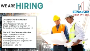 Sundram Infra Pvt Ltd Vacancy