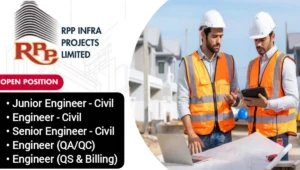 RPP Infra Projects Ltd Jobs