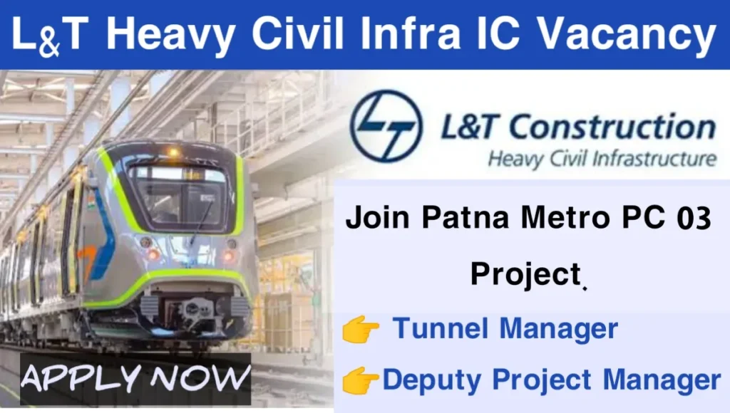 L&T Infrastructure Vacancy