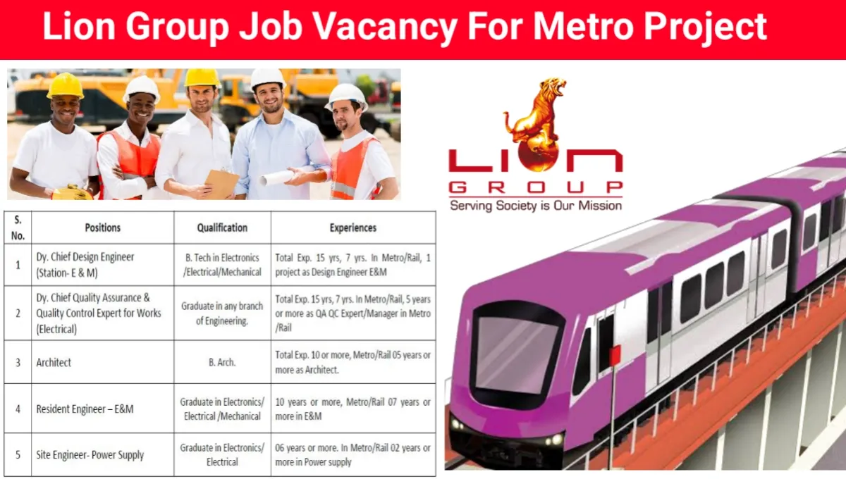 Lion Group Recruitment 2025
