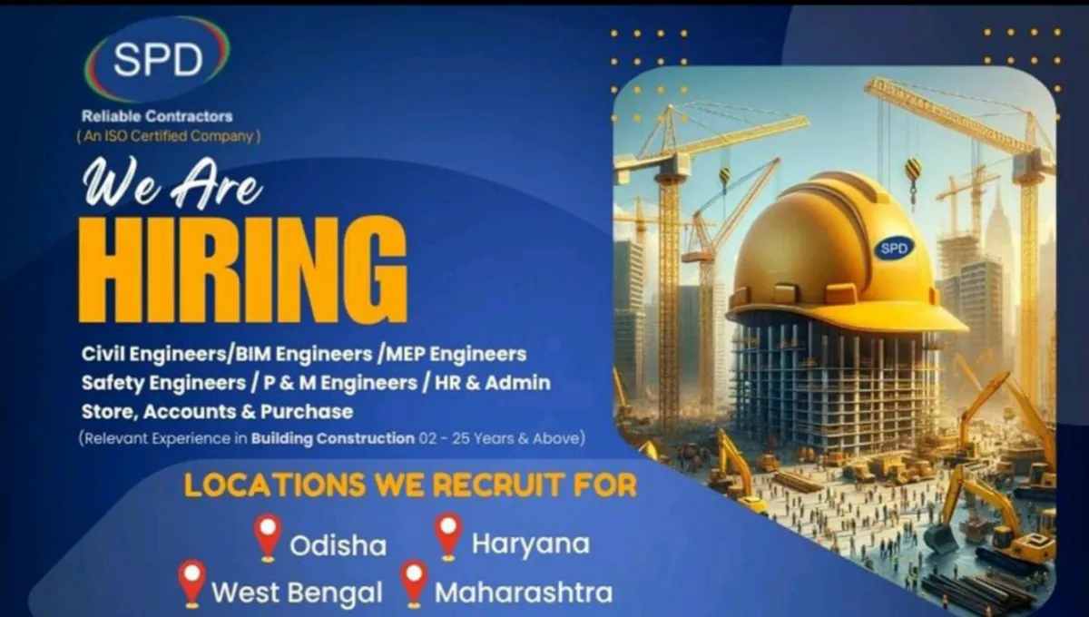 SPD Construction Ltd Vacancy