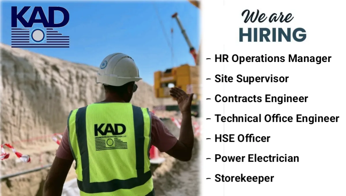 Kad Construction Job Vacancy 2025
