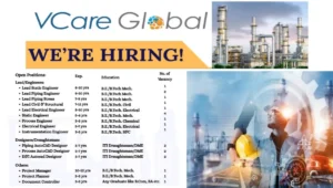 VCare Engineering Pvt Ltd Vacancy