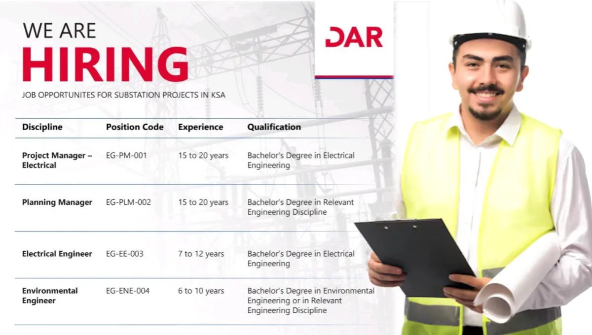 DAR Engineering Recruitment