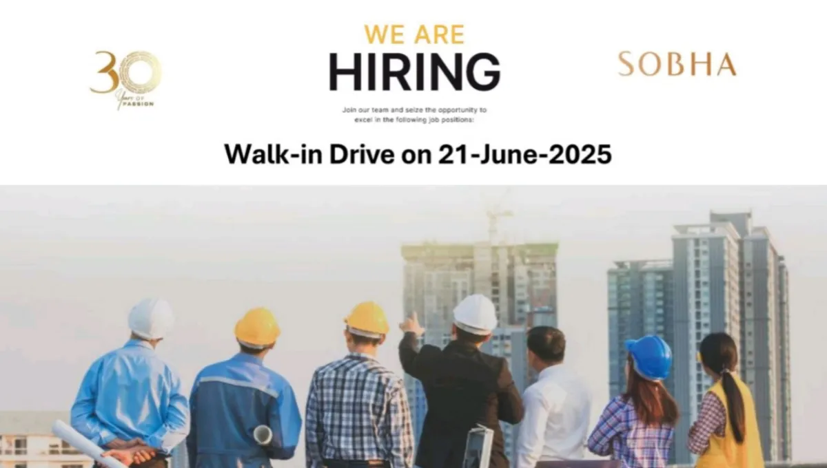 Sobha Ltd Walk-In Drive on 21st June