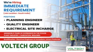 VOLTECH Company Job Vacancy
