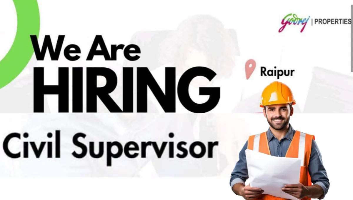 Civil Supervisor Job Opening at Godrej Properties