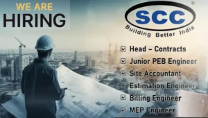 SCC Infrastructure Pvt Ltd Careers