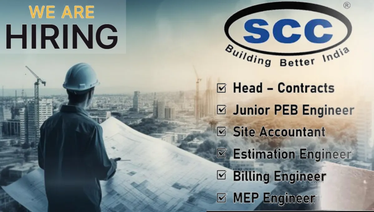 SCC Infrastructure Pvt Ltd Careers