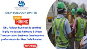 Dilip Buildcon Ltd Vacancy