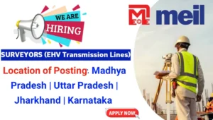 MEIL Recruitment Surveyors