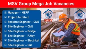 MSV Group Hiring 2025