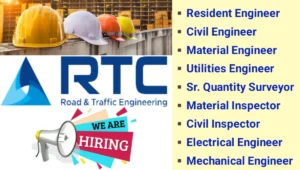 RTC Road and Traffic Engineering Jobs