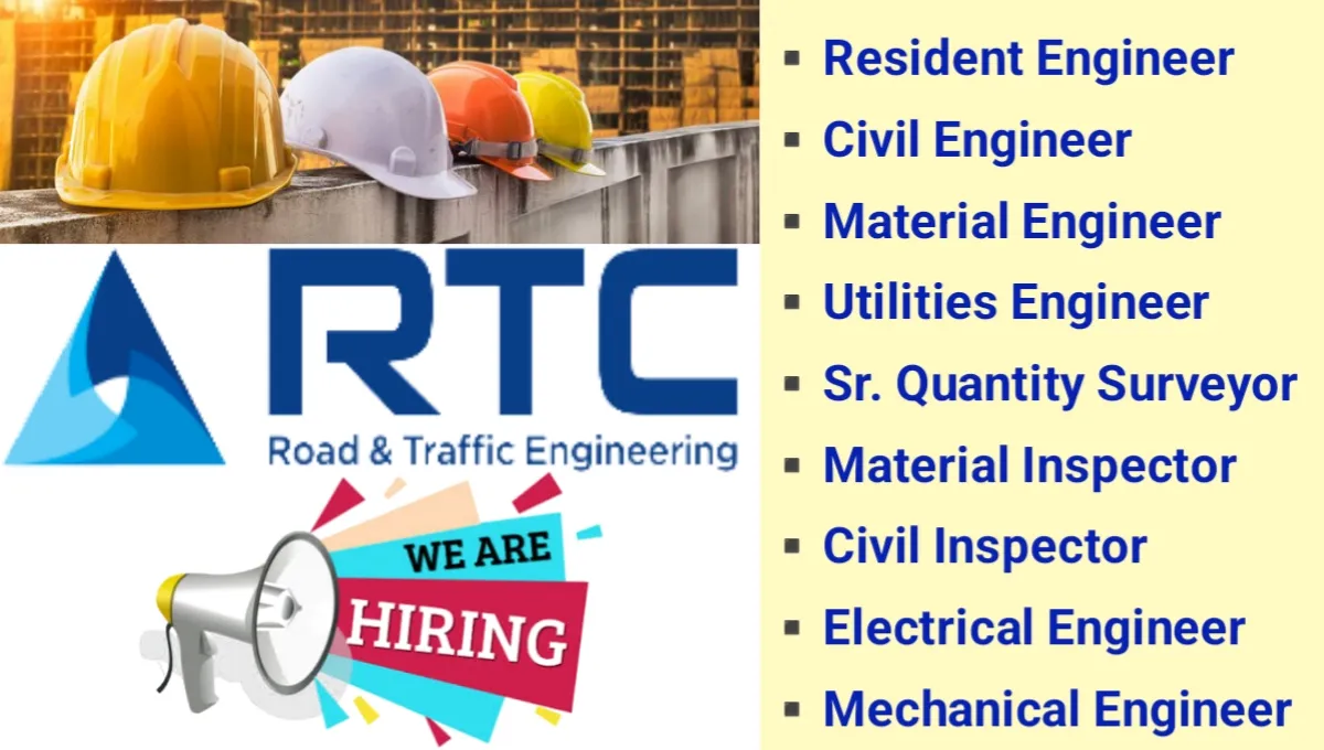 RTC Road and Traffic Engineering Jobs
