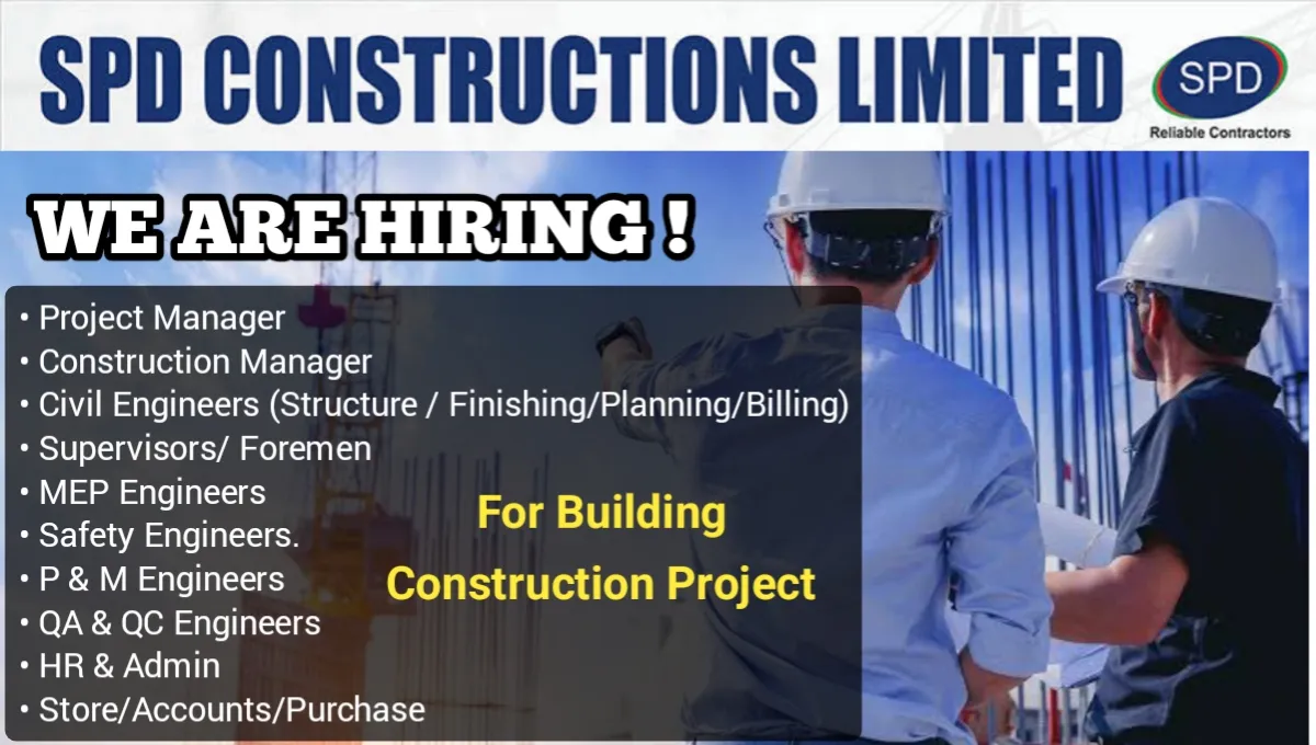 SPD Construction Ltd Vacancy