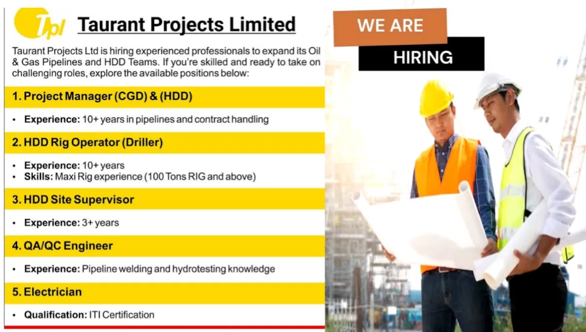 Taurant Projects Ltd Job Vacancy