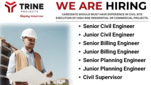 Trine Projects India Pvt Ltd Vacancy