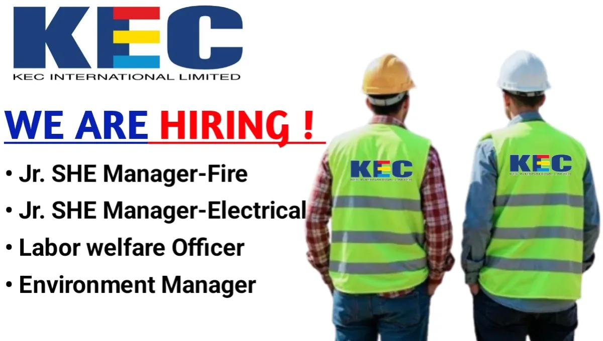 KEC International Job Vacancy