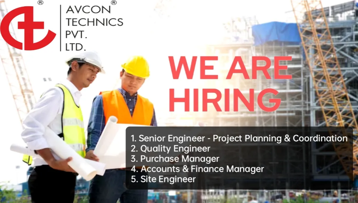 Avcon Technics Pvt Ltd Hiring 2025