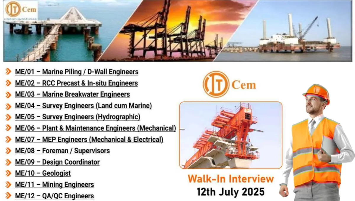 ITD Cementation Company Walk-In Drive July 2025