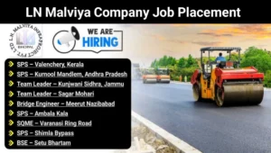 LN Malviya Infra Projects Hiring 2025