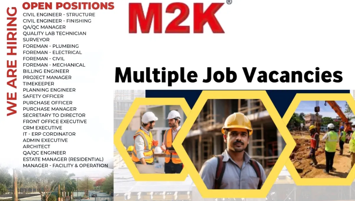 M2K Group Job Vacancy 2025