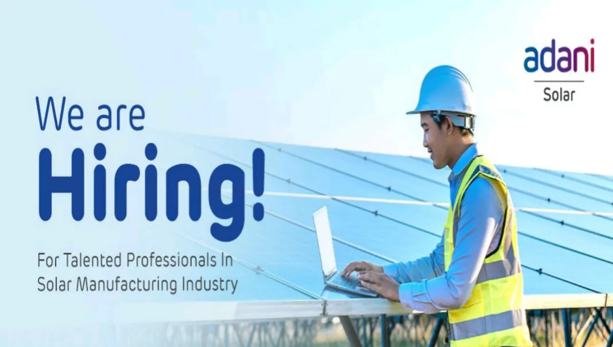 Adani Solar Recruitment 2025