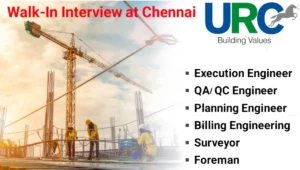 URC Construction Walk-In Interview