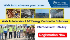 Walk-In Interview L&T Energy Carbonlite Solutions