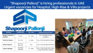 Shapoorji Pallonji UAE Hiring