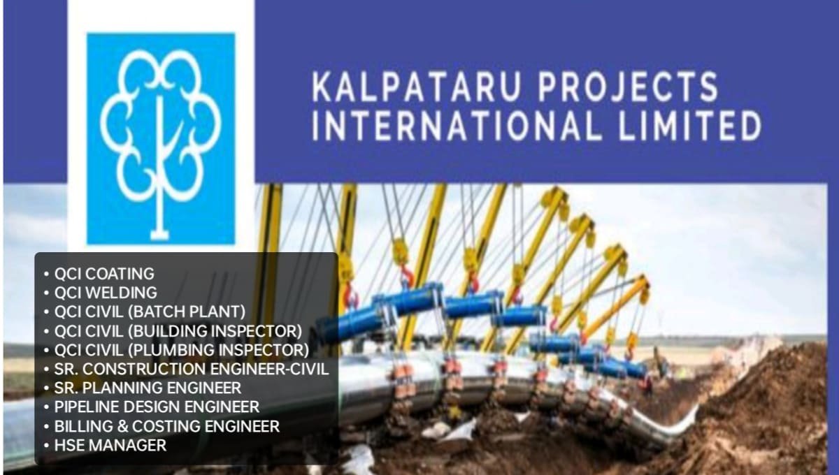 Kalpataru Projects International Ltd Hiring 2025