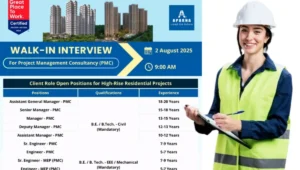 Aparna Constructions Walk-In Interview 2025
