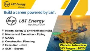 L&T Energy Recruitment Drive 2025
