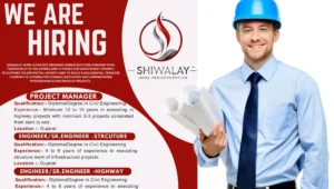 Shiwalay Infra Projects Pvt Ltd Hiring 2025