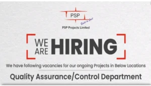 PSP Projects Ltd Latest Vacancy