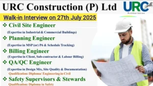 URC Construction Walk-In Interview