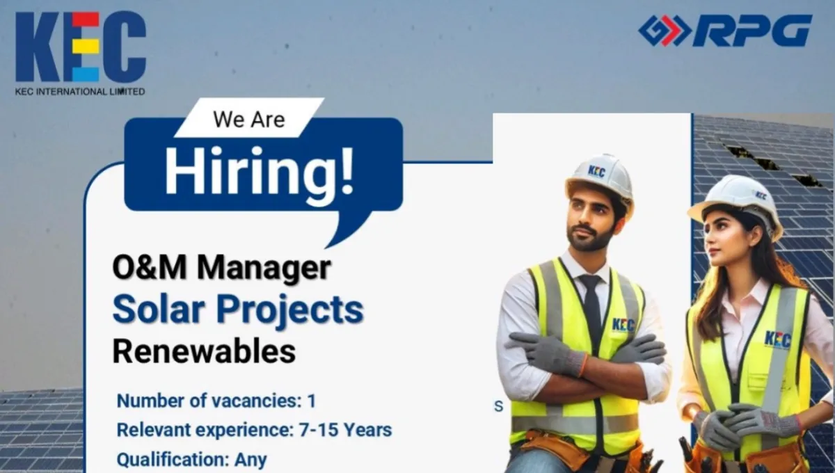 KEC International Ltd We're Hiring