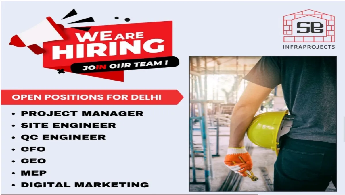 SPG Infraprojects Pvt Ltd Vacancy