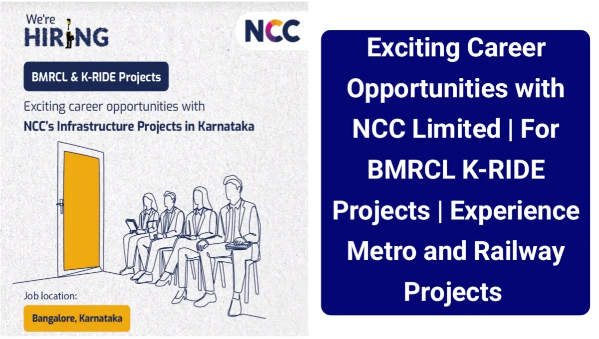 Explore Career Opportunities with NCC Limited
