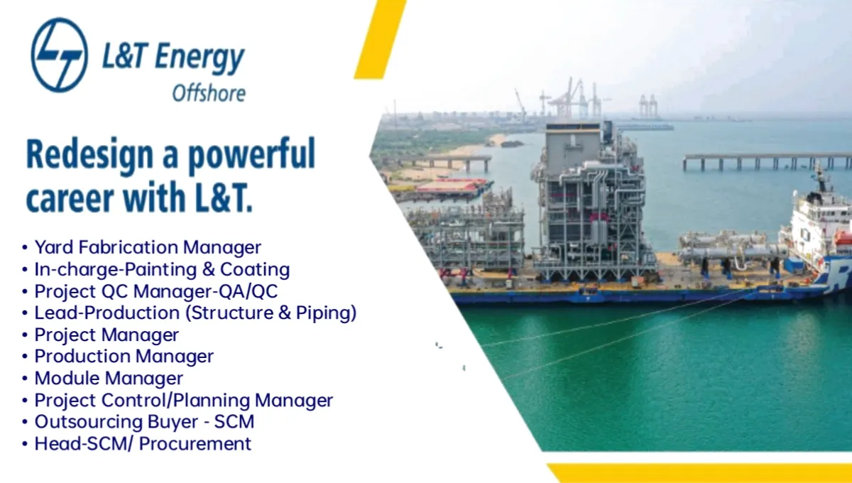 L&T Energy Offshore Careers