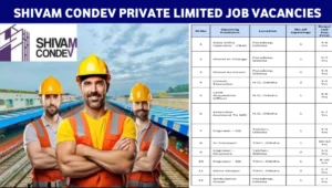 Shivam Condev Pvt Ltd Vacancy 2025