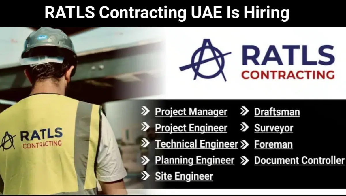 RATLS Contracting UAE is Hiring