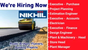 Nikhil Group Urgent Hiring 2025