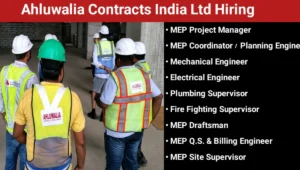 Ahluwalia Contracts India Ltd Hiring