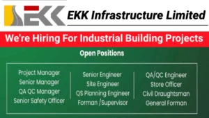 EKK Infrastructure Ltd Walk-In Interview 2025