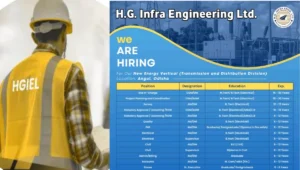 HG Infra Mega Recruitment Drive