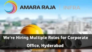 Explore Job Vacancy at Amara Raja Infra
