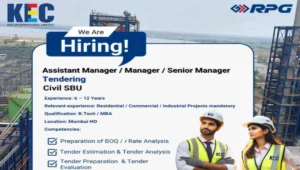 Exciting Career Opportunity with KEC International Ltd