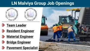 LN Malviya Infra Job Openings