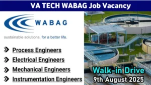 VA Tech WABAG Jobs